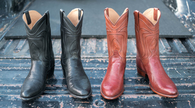 Men's Lizard Skin Cowboy Boots | The Nolan - Tecovas