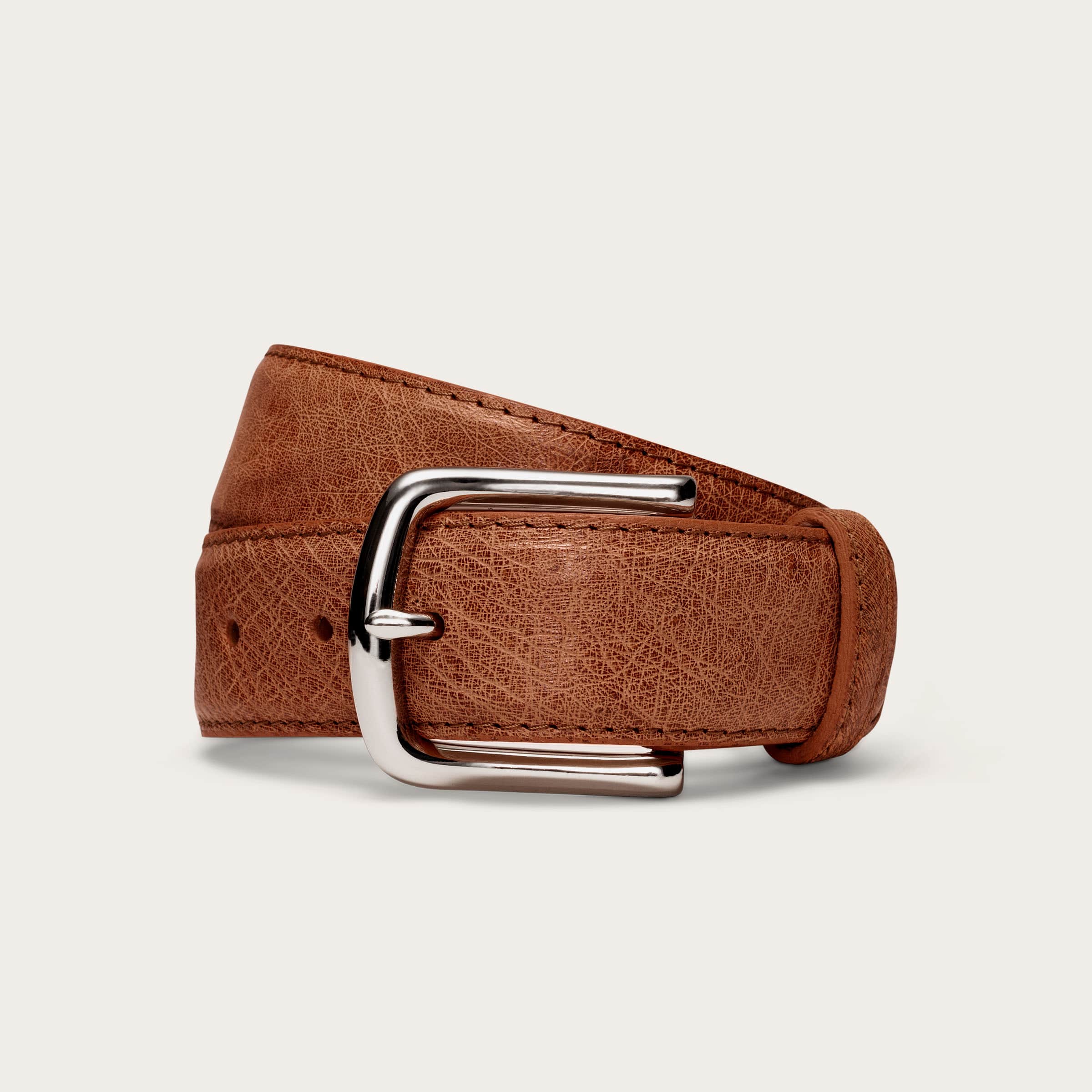 Tecovas Men's Handcrafted Ostrich Belt