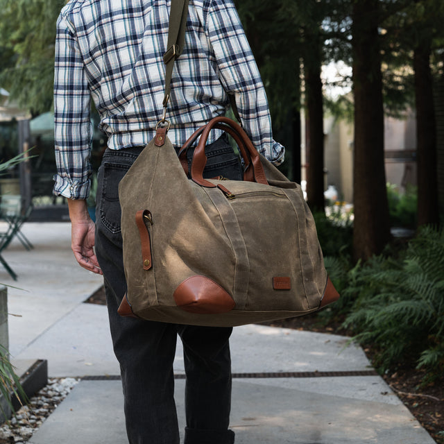 Canvas Duffle Bag  CRAFTOGRAPHERS
